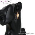 95038 xuping новый дизайн древний королевский 18-каратного золота горный хрусталь женские серьги-обручи